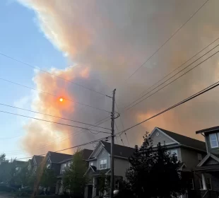 Horrific Nova Scotia wildfires force thousands of Canadians to flee their homes | Baaghi TV