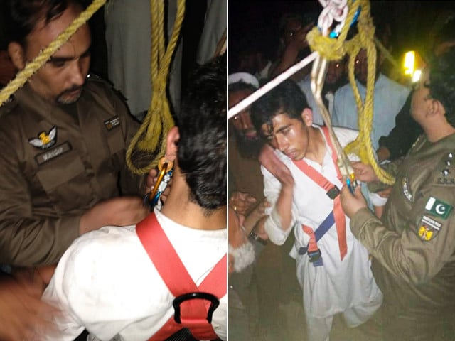 Dramatic Rescue Operation: Saving Lives from the Heights | Baaghi TV