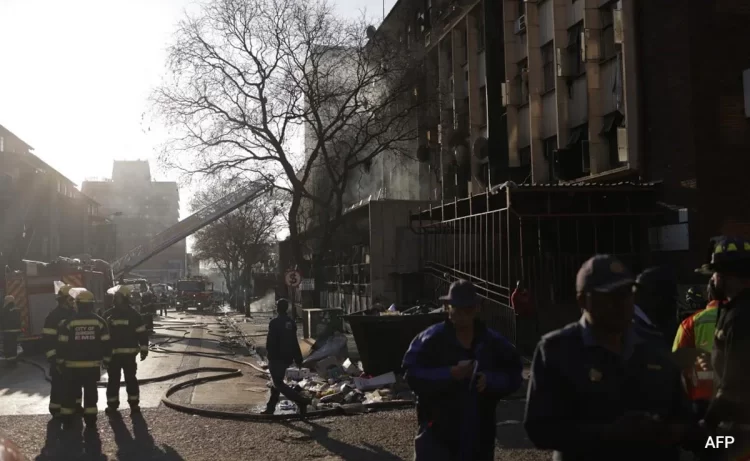 Johannesburg fire