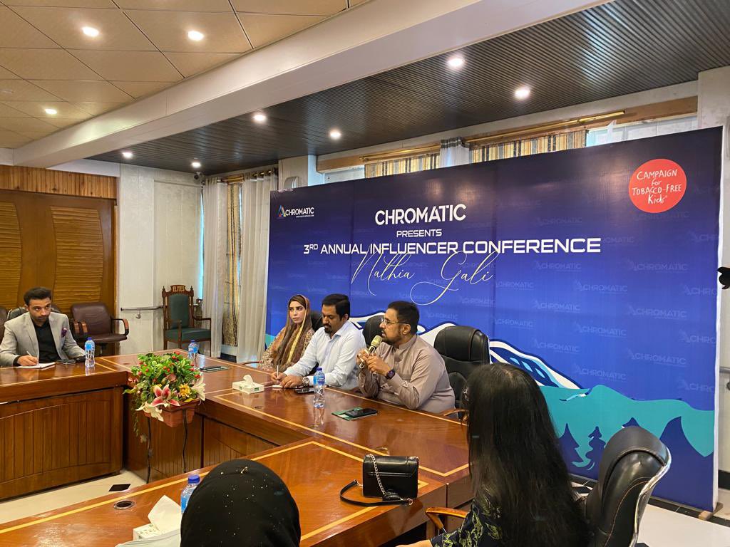Chromatic Organizes Influencers Conference in Nathiagali against Dangers of Modern Tobacco Products | Baaghi TV