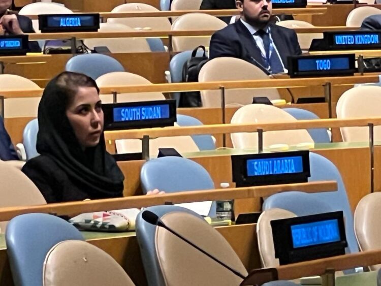 saudi arabia envot in unga hall israel speech
