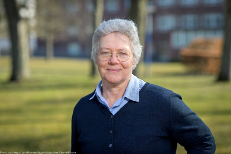 Anne L'Huillier – one of the newly announced 2023 physics laureates – dialled into today's press conference.