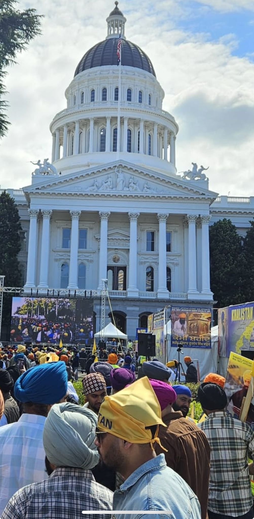 Over 200,000 Sikhs voted in Khalistan Referendum in California as Jathedar Kaunke honored | Baaghi TV