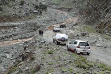 Pak-Afghan Border Area Arndo Road Blocked Once Again due to Flood Day after it opened for Traffic | Baaghi TV