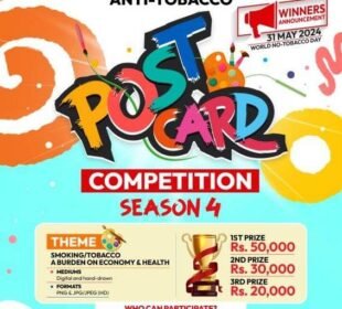 Chromatic Presents Anti Tobacco Post Card Competition Season 4 Among Youth | Baaghi TV