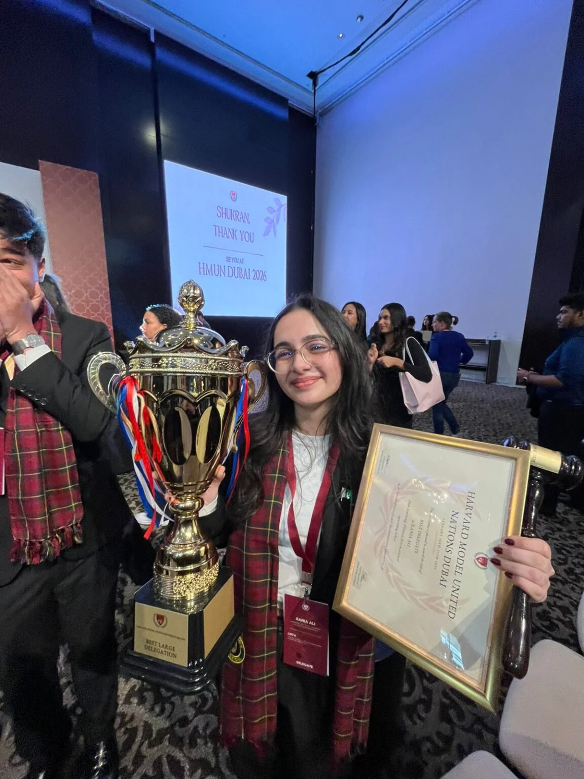 Pakistan | Joint team of Learning Alliance & Learning Alliance International wins Harvard MUN | Baaghi TV