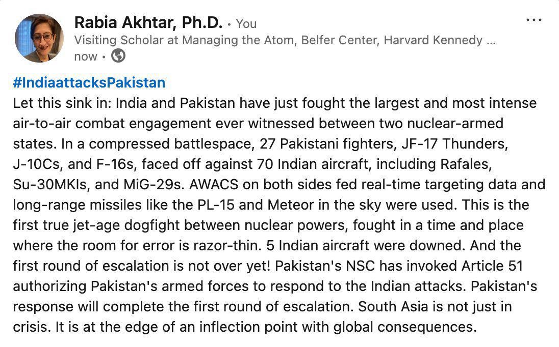 Pakistan Shot Down 5 of India's 70 Aircraft, Defense experts surprised | Baaghi TV