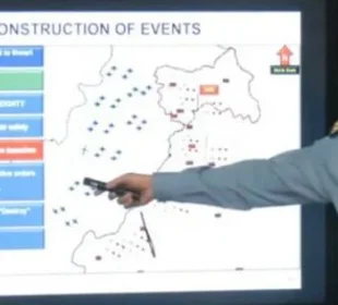 Pakistan Air Force presents evidence of downing Indian Rafale jets | Baaghi TV