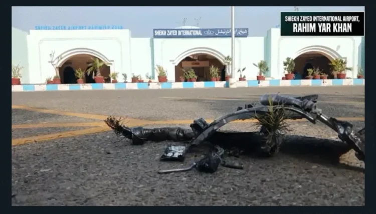 Sheikh Zayed International Airport damaged in cowardly Indian attack | Baaghi TV