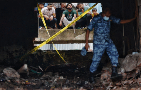 Teacher who Died Saving Students after the Bangladesh Jet Crash, Laid to Rest | Baaghi TV
