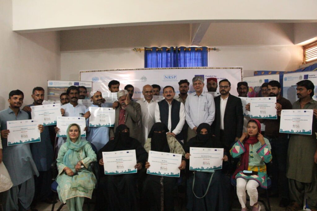 UNIDO-NRSP Distributes Cheques of First PAIDAR Grant Cycle in Sujawal | Baaghi TV