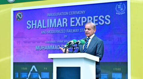 PM Shehbaz Inaugurates New Shalimar Express, Highlights Pakistan’s Rail Potential | Baaghi TV