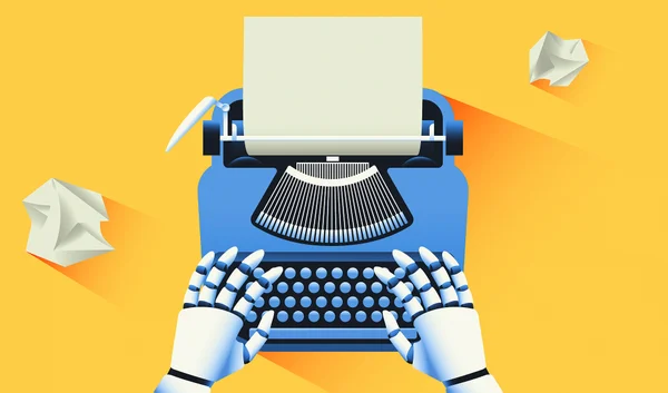 AI on a typewriter